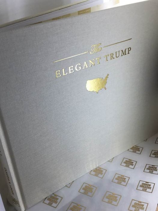 Inside Book Cover The Elegant Trump